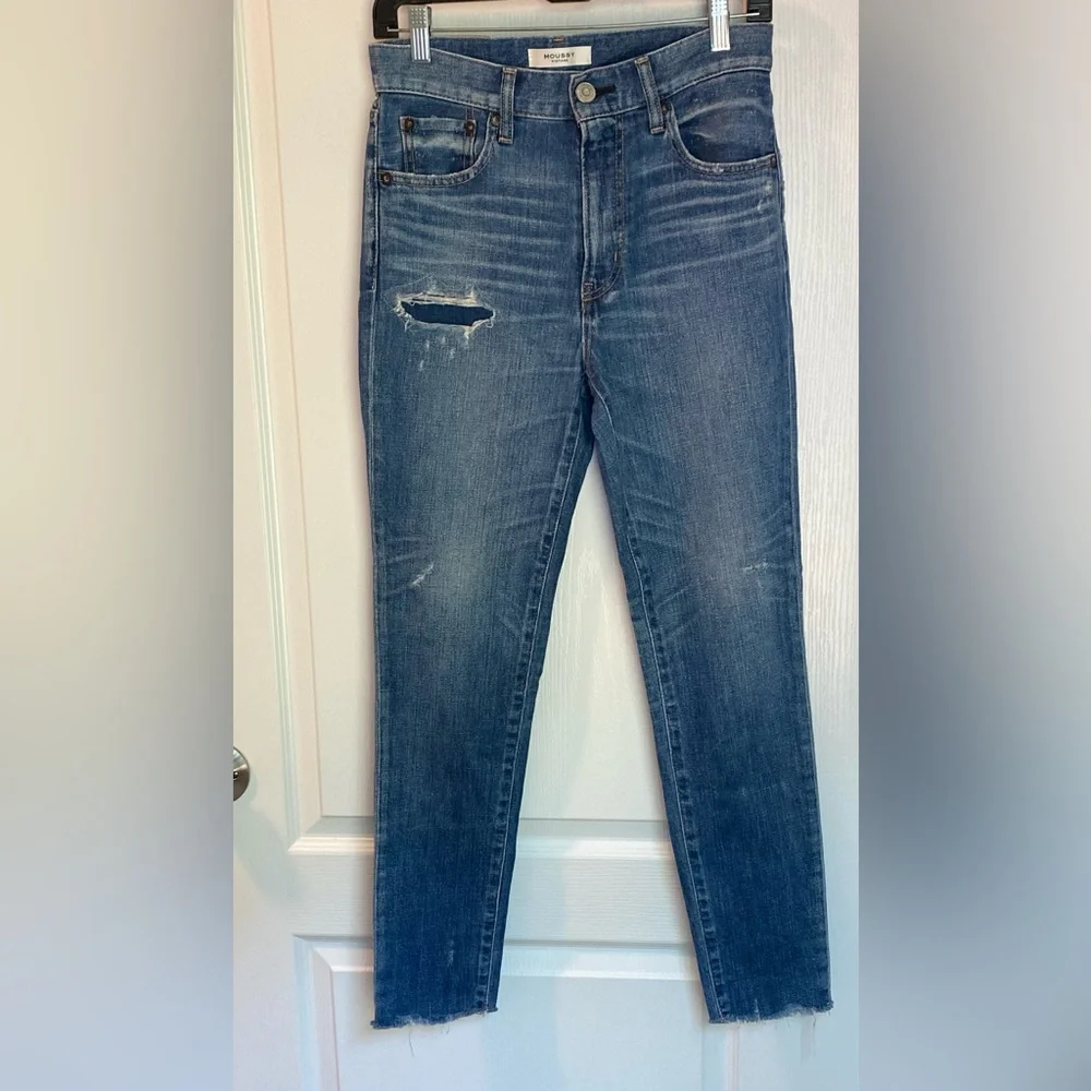 Moussy Vintage Hammond Skinny High Waisted Jeans - Picture 5 of 13